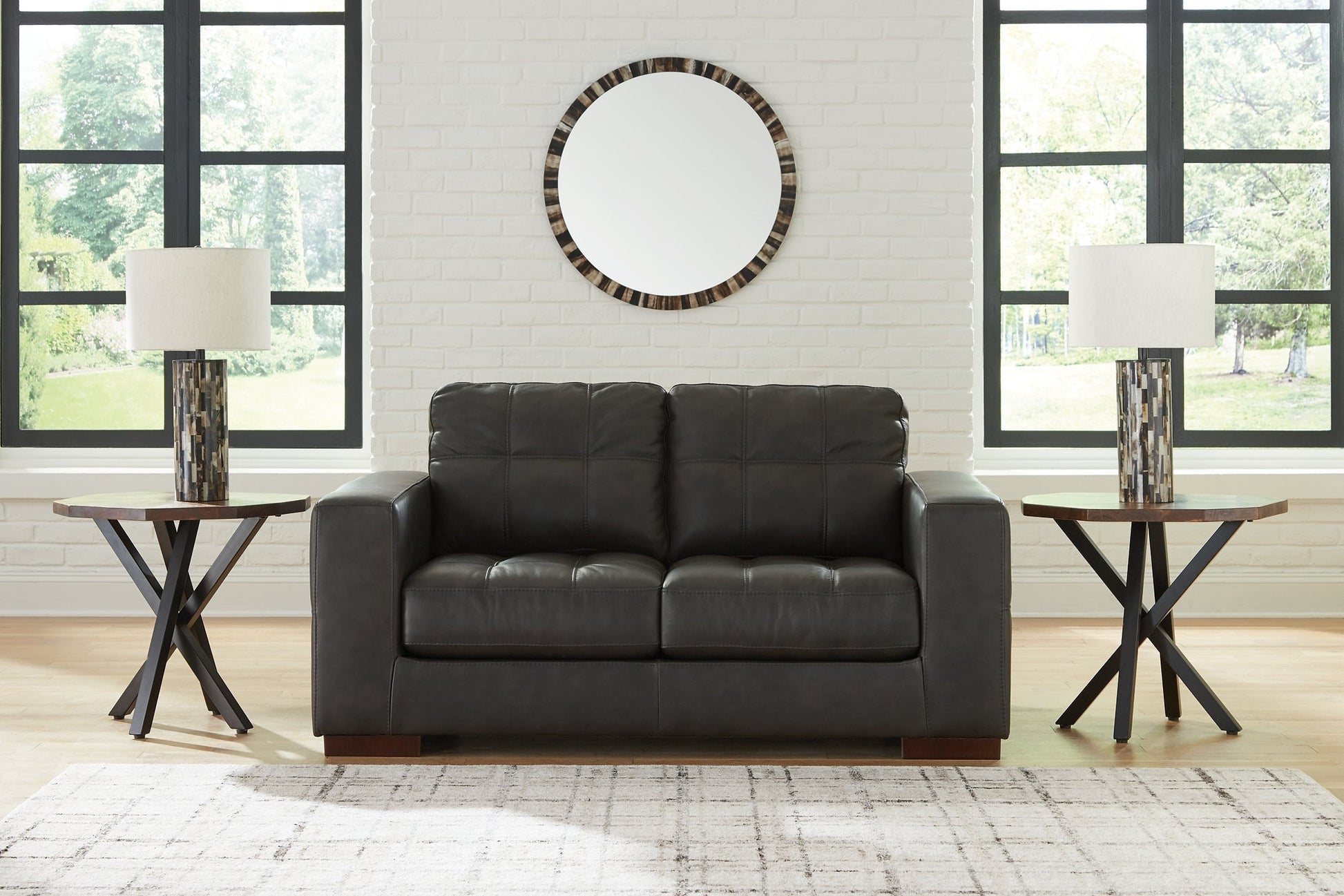 Luigi Sofa, Loveseat, Chair and Ottoman at Towne & Country Furniture (AL) furniture, home furniture, home decor, sofa, bedding