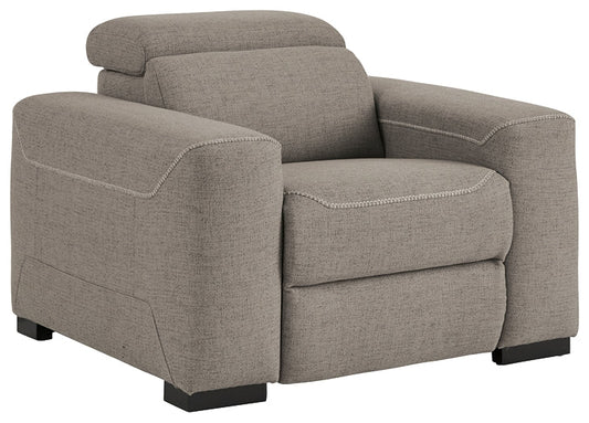 Mabton PWR Recliner/ADJ Headrest at Towne & Country Furniture (AL) furniture, home furniture, home decor, sofa, bedding