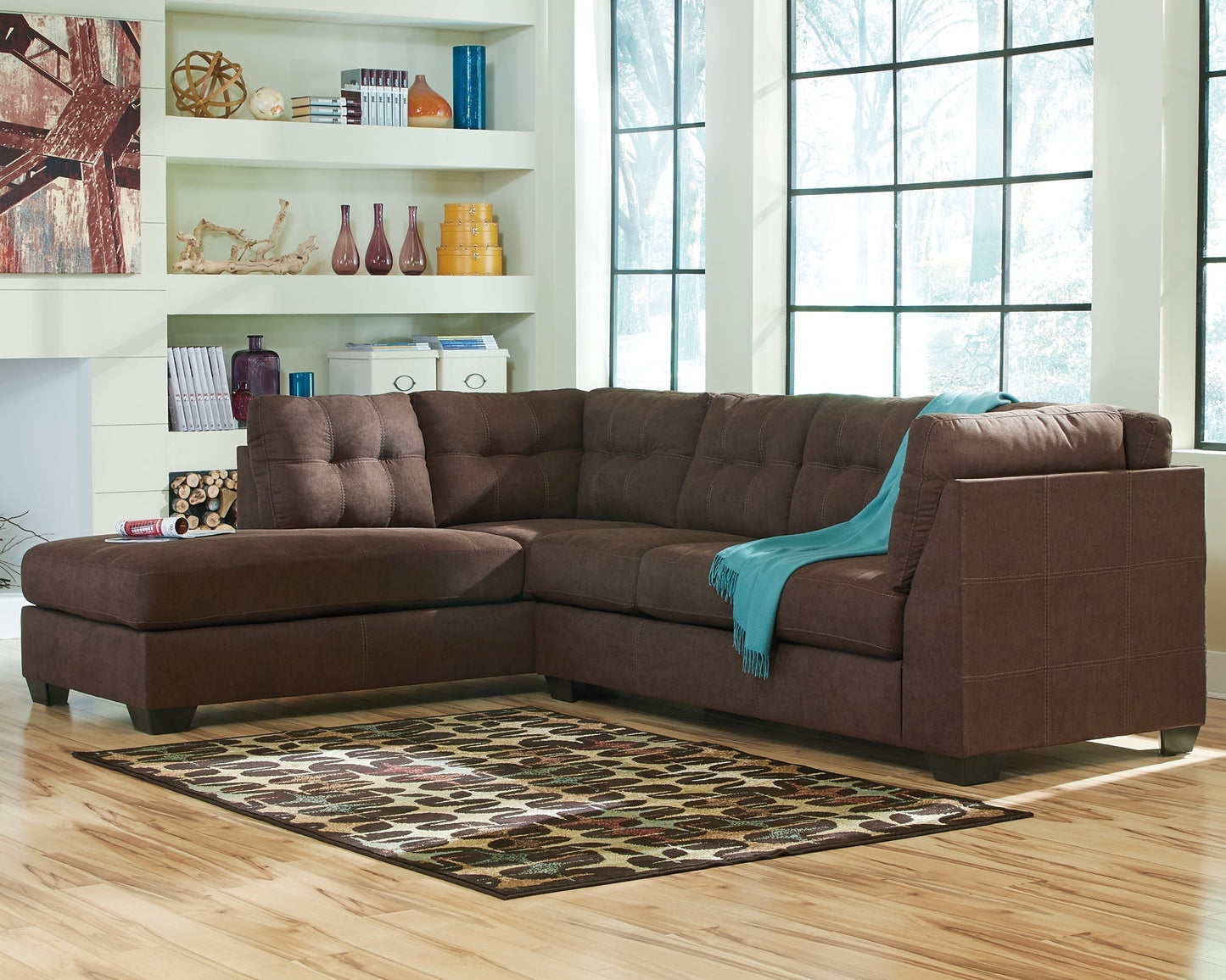 Maier 2-Piece Sectional with Chaise at Towne & Country Furniture (AL) furniture, home furniture, home decor, sofa, bedding