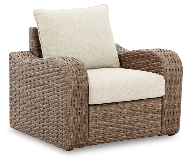 Malayah Outdoor Loveseat and 2 Lounge Chairs with Fire Pit Table at Towne & Country Furniture (AL) furniture, home furniture, home decor, sofa, bedding