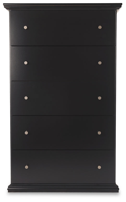 Maribel Five Drawer Chest at Towne & Country Furniture (AL) furniture, home furniture, home decor, sofa, bedding