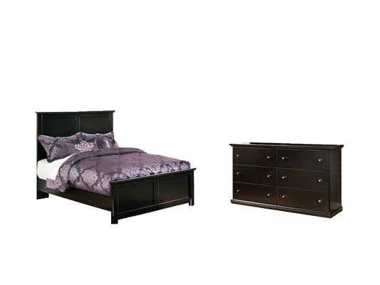 Maribel Full Panel Bed with Dresser at Towne & Country Furniture (AL) furniture, home furniture, home decor, sofa, bedding