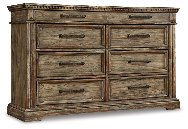 Markenburg California King Panel Bed with Dresser at Towne & Country Furniture (AL) furniture, home furniture, home decor, sofa, bedding