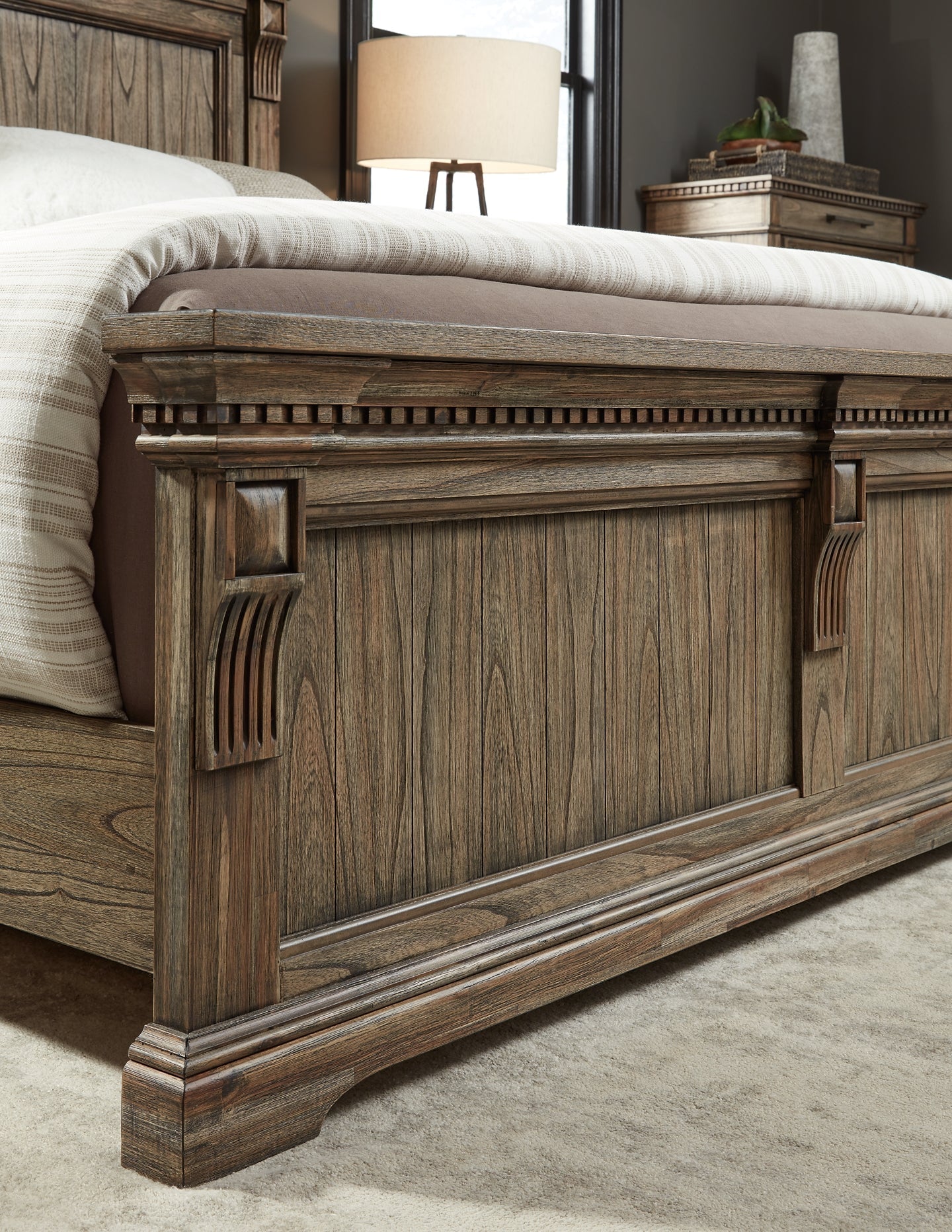 Markenburg  Panel Bed at Towne & Country Furniture (AL) furniture, home furniture, home decor, sofa, bedding