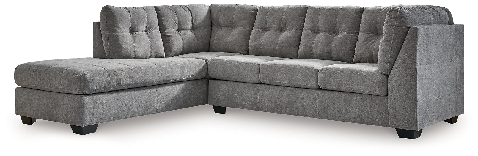 Marleton 2-Piece Sectional with Ottoman at Towne & Country Furniture (AL) furniture, home furniture, home decor, sofa, bedding