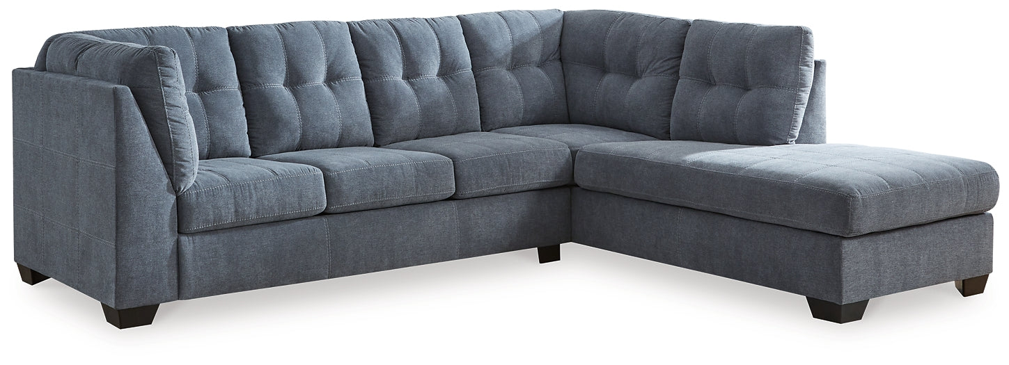 Marleton 2-Piece Sleeper Sectional with Ottoman at Towne & Country Furniture (AL) furniture, home furniture, home decor, sofa, bedding