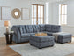 Marleton 2-Piece Sleeper Sectional with Ottoman at Towne & Country Furniture (AL) furniture, home furniture, home decor, sofa, bedding