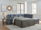 Marleton 2-Piece Sleeper Sectional with Ottoman at Towne & Country Furniture (AL) furniture, home furniture, home decor, sofa, bedding