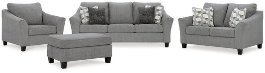 Mathonia Sofa, Loveseat, Chair and Ottoman at Towne & Country Furniture (AL) furniture, home furniture, home decor, sofa, bedding