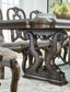 Maylee Dining Table and 4 Chairs at Towne & Country Furniture (AL) furniture, home furniture, home decor, sofa, bedding