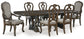 Maylee Dining Table and 6 Chairs at Towne & Country Furniture (AL) furniture, home furniture, home decor, sofa, bedding