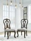Maylee Dining Table and 6 Chairs at Towne & Country Furniture (AL) furniture, home furniture, home decor, sofa, bedding