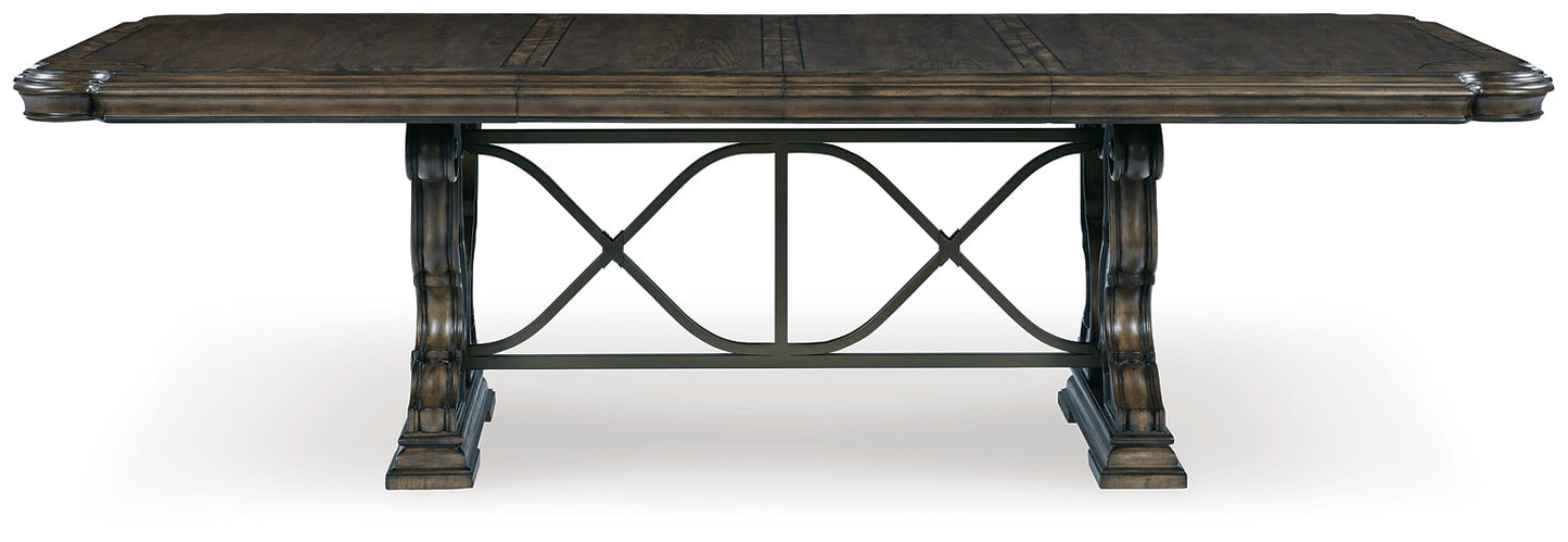 Maylee Dining Table and 6 Chairs at Towne & Country Furniture (AL) furniture, home furniture, home decor, sofa, bedding