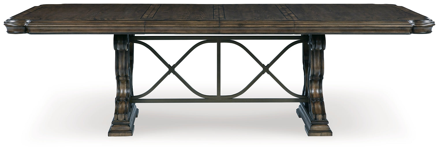 Maylee Dining Table and 6 Chairs at Towne & Country Furniture (AL) furniture, home furniture, home decor, sofa, bedding