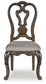 Maylee Dining Table and 6 Chairs at Towne & Country Furniture (AL) furniture, home furniture, home decor, sofa, bedding