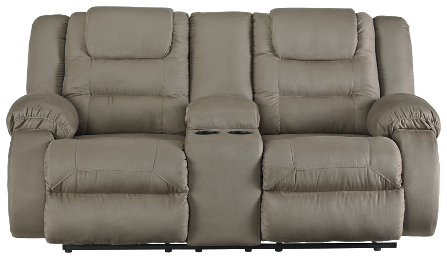 McCade DBL Rec Loveseat w/Console at Towne & Country Furniture (AL) furniture, home furniture, home decor, sofa, bedding