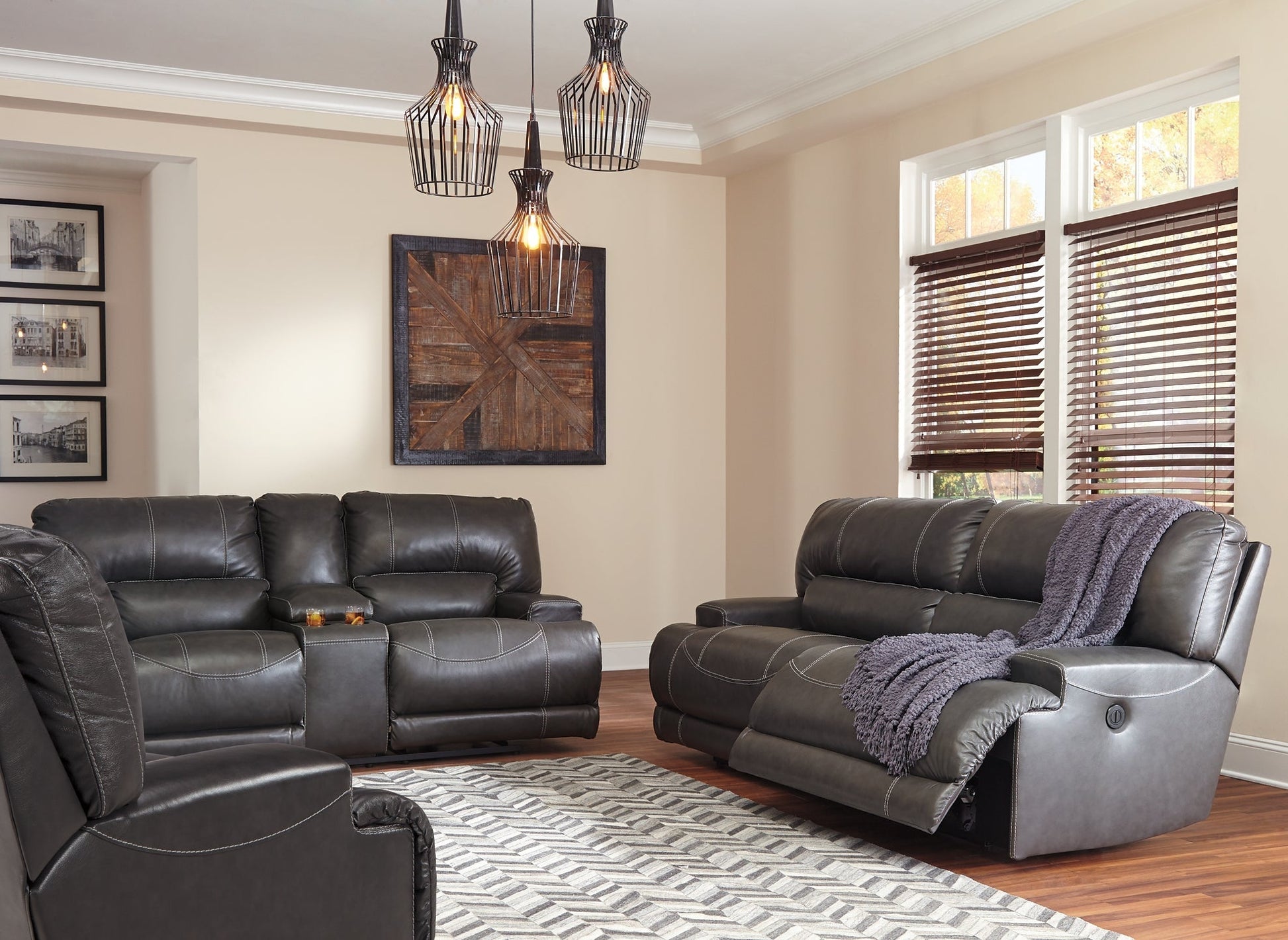 McCaskill Sofa, Loveseat and Recliner at Towne & Country Furniture (AL) furniture, home furniture, home decor, sofa, bedding