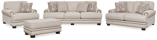 Merrimore Sofa, Loveseat, Chair and Ottoman at Towne & Country Furniture (AL) furniture, home furniture, home decor, sofa, bedding
