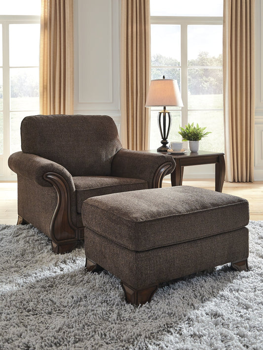 Miltonwood Chair and Ottoman at Towne & Country Furniture (AL) furniture, home furniture, home decor, sofa, bedding