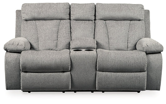 Mitchiner DBL Rec Loveseat w/Console at Towne & Country Furniture (AL) furniture, home furniture, home decor, sofa, bedding