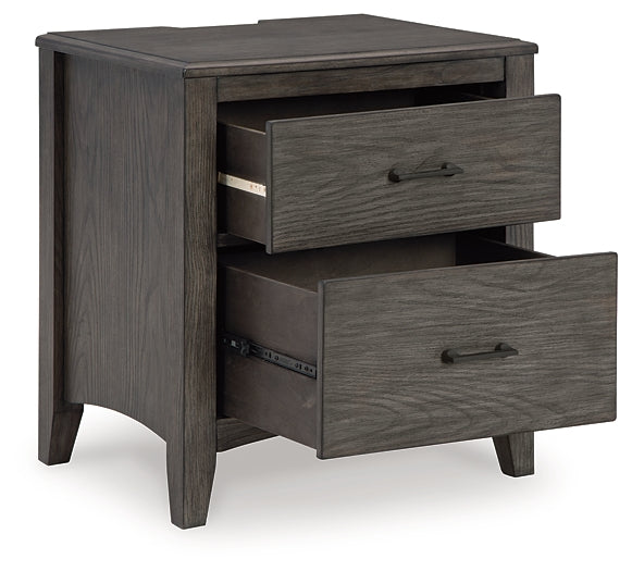 Montillan California King Panel Bed with Mirrored Dresser, Chest and 2 Nightstands at Towne & Country Furniture (AL) furniture, home furniture, home decor, sofa, bedding