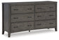 Montillan Dresser at Towne & Country Furniture (AL) furniture, home furniture, home decor, sofa, bedding