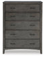 Montillan Queen Panel Bed with Mirrored Dresser, Chest and Nightstand at Towne & Country Furniture (AL) furniture, home furniture, home decor, sofa, bedding