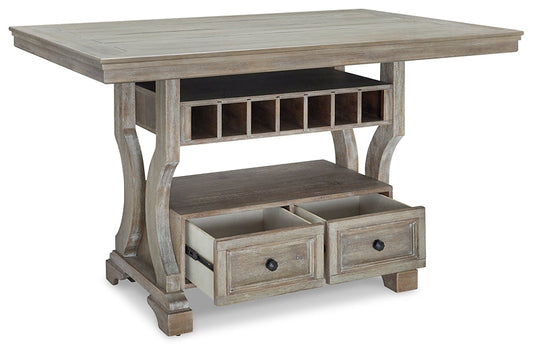 Moreshire RECT Dining Room Counter Table at Towne & Country Furniture (AL) furniture, home furniture, home decor, sofa, bedding