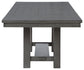 Myshanna RECT Dining Room EXT Table at Towne & Country Furniture (AL) furniture, home furniture, home decor, sofa, bedding