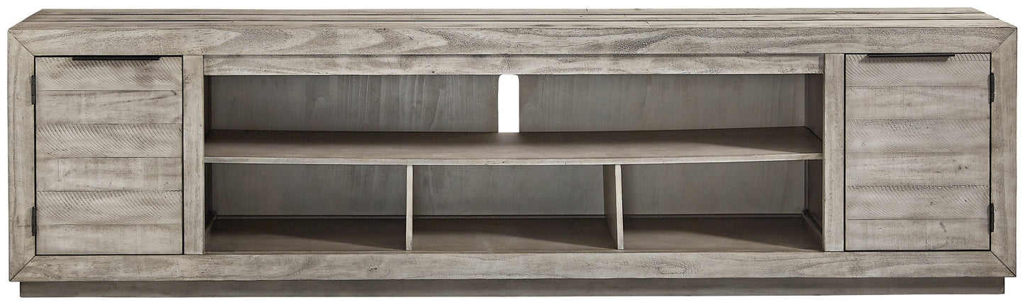 Naydell XL TV Stand w/Fireplace Option at Towne & Country Furniture (AL) furniture, home furniture, home decor, sofa, bedding