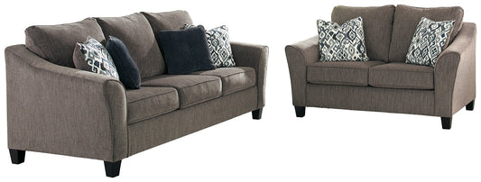 Nemoli Sofa and Loveseat at Towne & Country Furniture (AL) furniture, home furniture, home decor, sofa, bedding