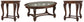 Norcastle Coffee Table with 2 End Tables at Towne & Country Furniture (AL) furniture, home furniture, home decor, sofa, bedding