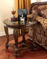 Norcastle Coffee Table with 2 End Tables at Towne & Country Furniture (AL) furniture, home furniture, home decor, sofa, bedding