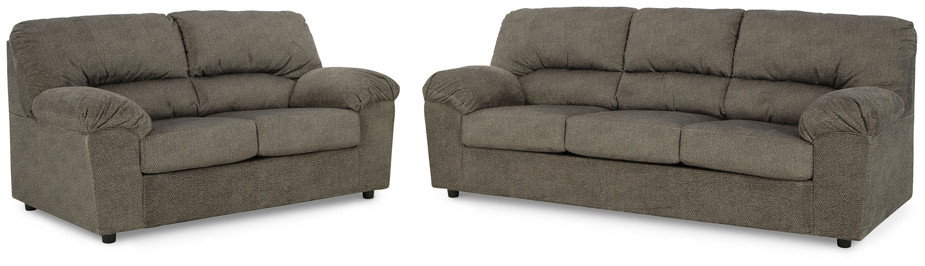 Norlou Sofa and Loveseat at Towne & Country Furniture (AL) furniture, home furniture, home decor, sofa, bedding