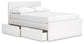 Onita  Panel Platform Bed With 2 Side Storage at Towne & Country Furniture (AL) furniture, home furniture, home decor, sofa, bedding