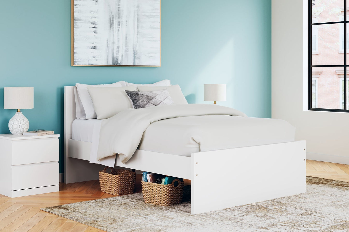 Onita  Panel Platform Bed at Towne & Country Furniture (AL) furniture, home furniture, home decor, sofa, bedding