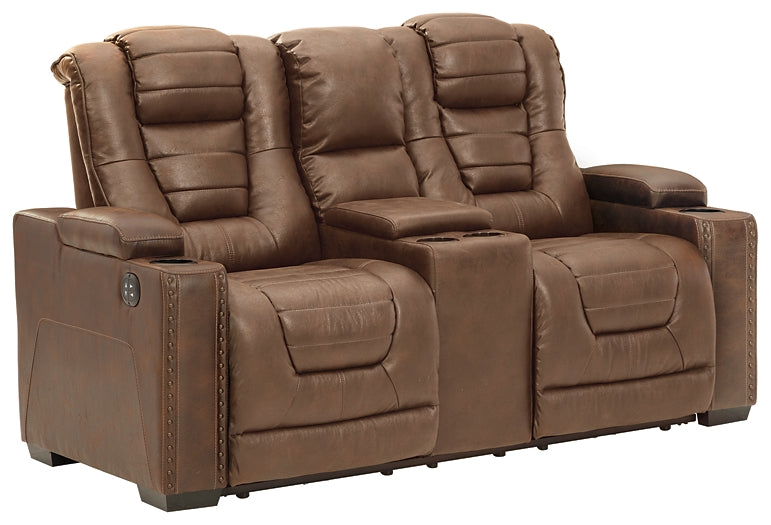 Owner's Box PWR REC Loveseat/CON/ADJ HDRST at Towne & Country Furniture (AL) furniture, home furniture, home decor, sofa, bedding