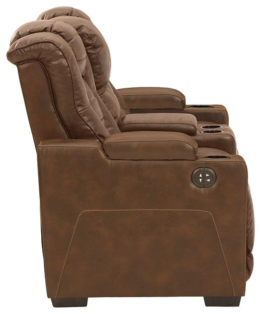Owner's Box PWR REC Loveseat/CON/ADJ HDRST at Towne & Country Furniture (AL) furniture, home furniture, home decor, sofa, bedding