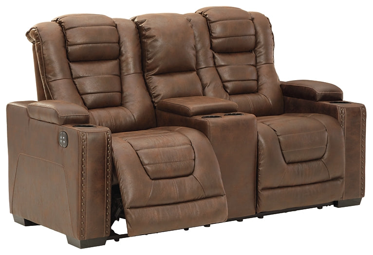 Owner's Box PWR REC Loveseat/CON/ADJ HDRST at Towne & Country Furniture (AL) furniture, home furniture, home decor, sofa, bedding