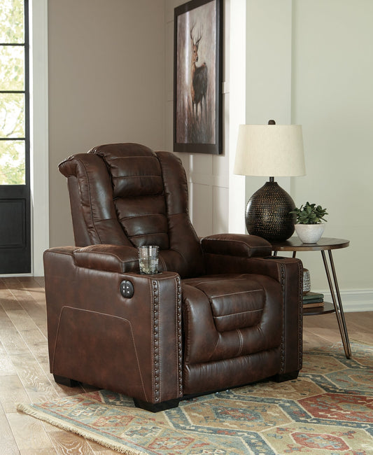 Owner's Box PWR Recliner/ADJ Headrest at Towne & Country Furniture (AL) furniture, home furniture, home decor, sofa, bedding