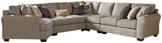 Pantomine 5-Piece Sectional with Cuddler at Towne & Country Furniture (AL) furniture, home furniture, home decor, sofa, bedding