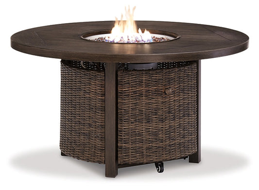 Paradise Trail Round Fire Pit Table at Towne & Country Furniture (AL) furniture, home furniture, home decor, sofa, bedding