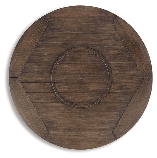 Paradise Trail Round Fire Pit Table at Towne & Country Furniture (AL) furniture, home furniture, home decor, sofa, bedding