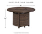 Paradise Trail Round Fire Pit Table at Towne & Country Furniture (AL) furniture, home furniture, home decor, sofa, bedding