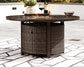 Paradise Trail Round Fire Pit Table at Towne & Country Furniture (AL) furniture, home furniture, home decor, sofa, bedding