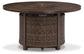 Paradise Trail Round Fire Pit Table at Towne & Country Furniture (AL) furniture, home furniture, home decor, sofa, bedding