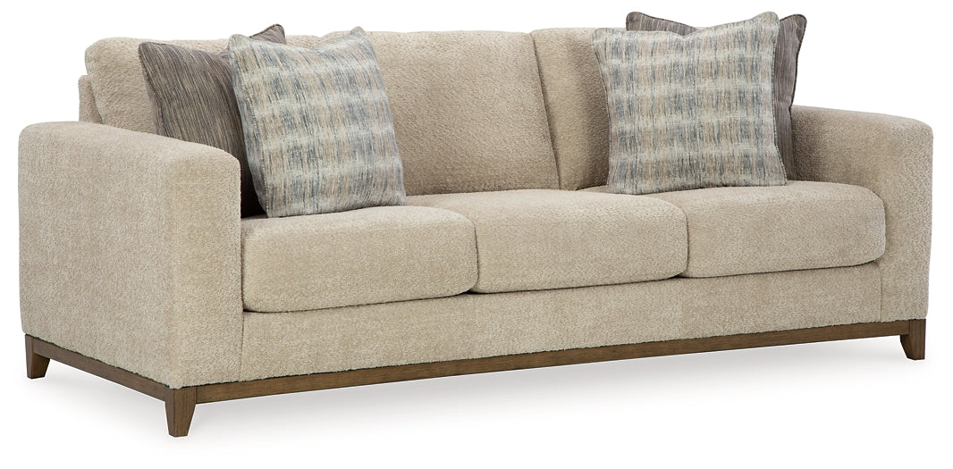 Parklynn Sofa, Loveseat, Chair and Ottoman at Towne & Country Furniture (AL) furniture, home furniture, home decor, sofa, bedding