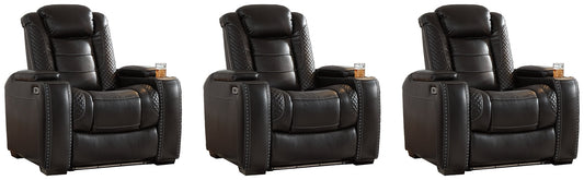 Party Time 3-Piece Home Theater Seating at Towne & Country Furniture (AL) furniture, home furniture, home decor, sofa, bedding