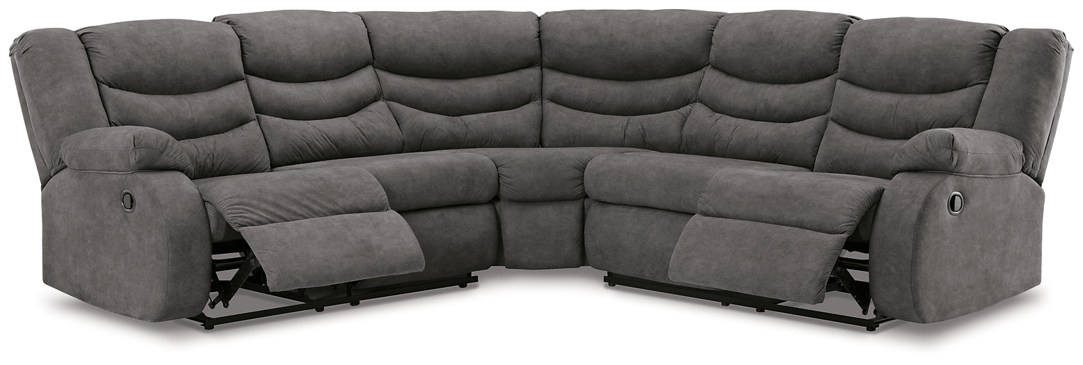 Partymate 2-Piece Reclining Sectional at Towne & Country Furniture (AL) furniture, home furniture, home decor, sofa, bedding