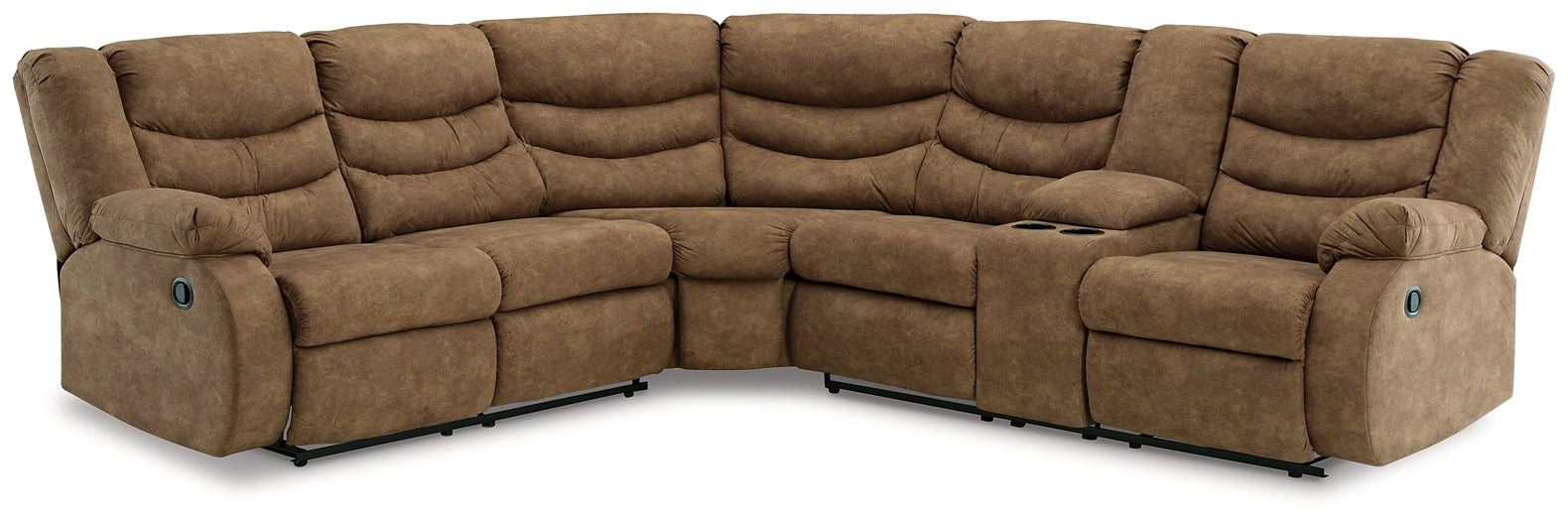 Partymate 2-Piece Sectional with Recliner at Towne & Country Furniture (AL) furniture, home furniture, home decor, sofa, bedding